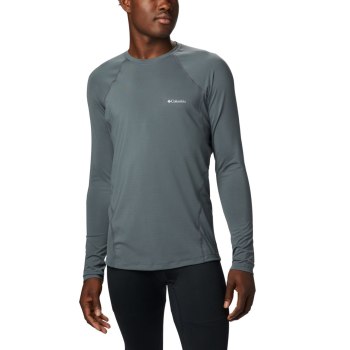 Columbia Sweater Heren, Midweight Stretch Baselayer Long Sleeve Tall DiepGrijs, 43DLHRIEC